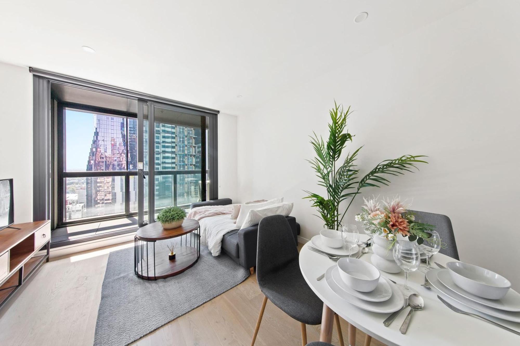 Cozy 2Br Apt Next To Melbourne Central City Views Extérieur photo